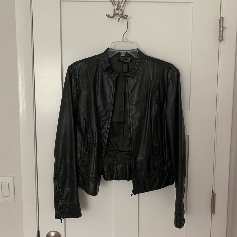 Kenneth Cole leather jacket, size L